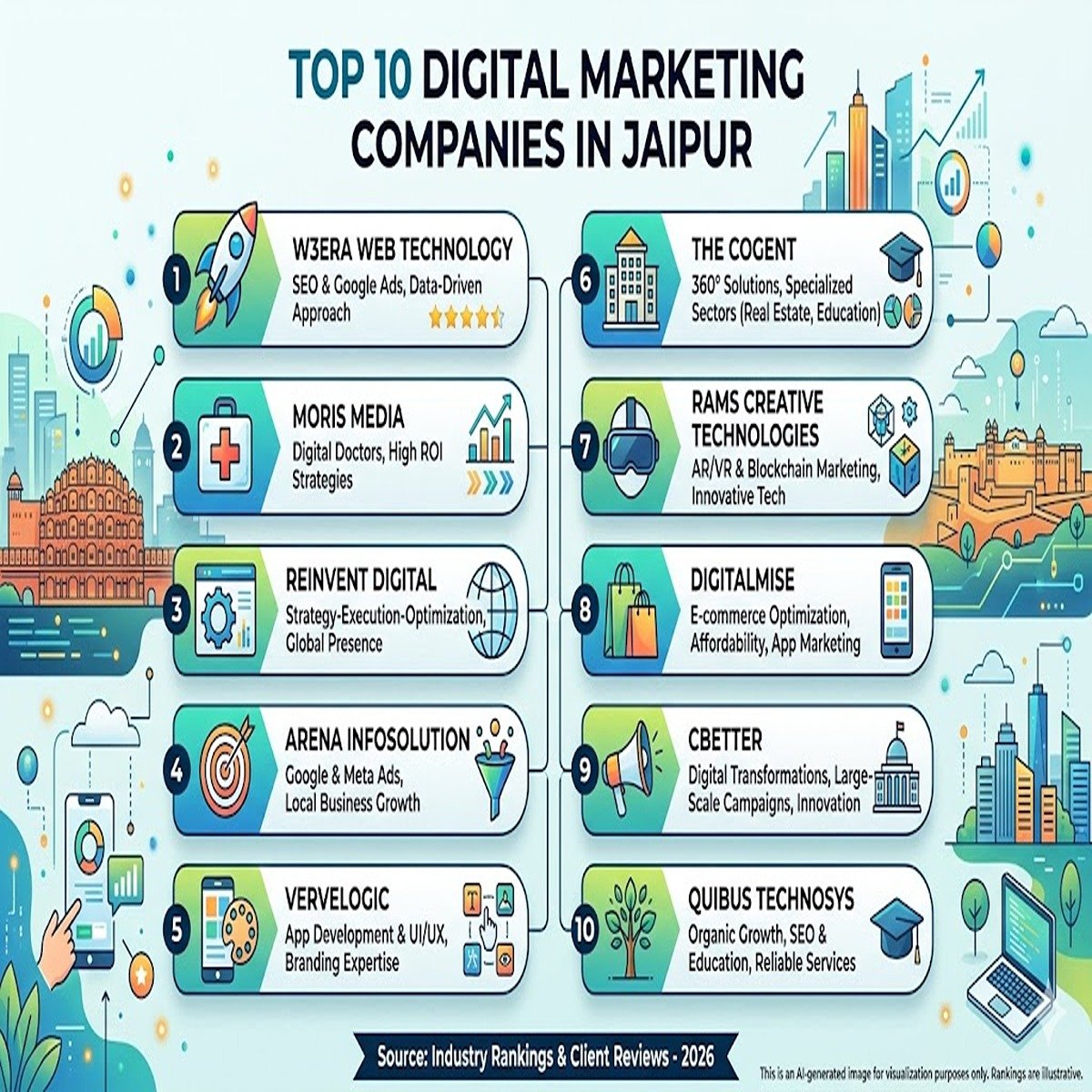 Top 10 Digital Marketing Companies in Jaipur